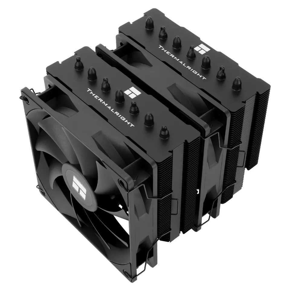 Thermalright CPU Cooler Phantom Spirit 120 SE Black - Dual-Tower - LGA1851/LGA1700/AM5, photo 2