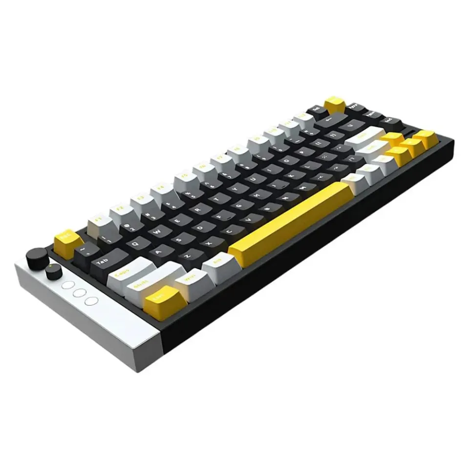 Lamzu Professional Gaming Mechanical Keyboard JET 75 - 8K, Magnetic Gateron Jade Switches - Black/Yellow, photo 3