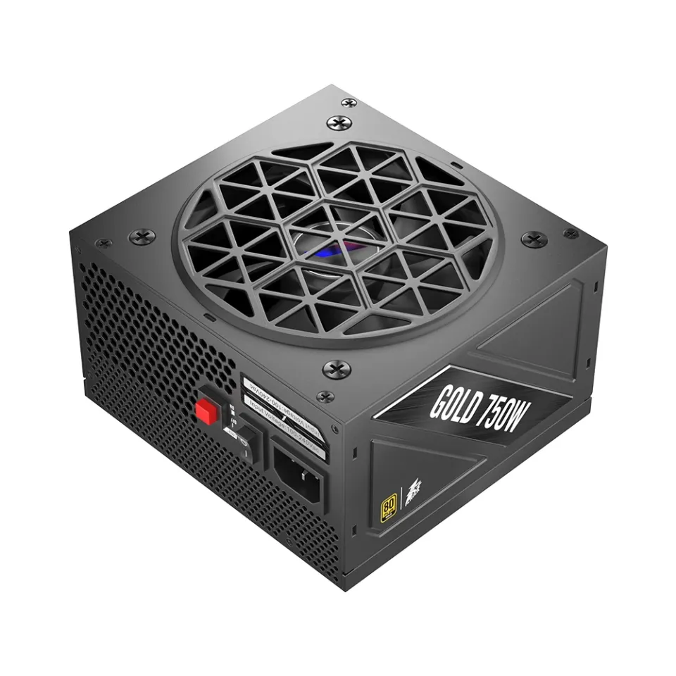 1stPlayer PSU ATX 3.1/PCI-E 5.1 750W Gold - NGDP750 - HA-750BA4