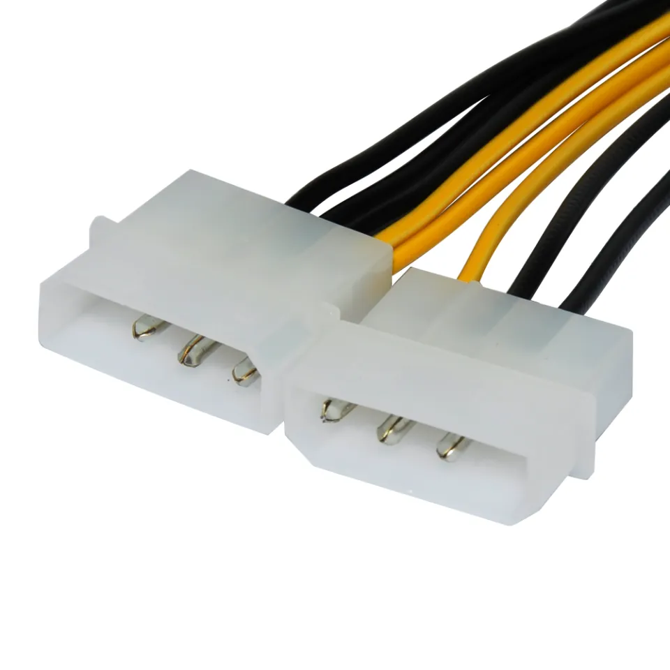 Makki Adapter 2xMolex to 8pin PCI-E VGA - MAKKI-CE317-0.15m, photo 3