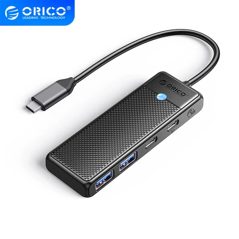 Orico USB3.1 HUB Type-C - 2 x USB3.0, 2 x USB-C - PAPW2AC-C3-05-BK-EP, photo 2