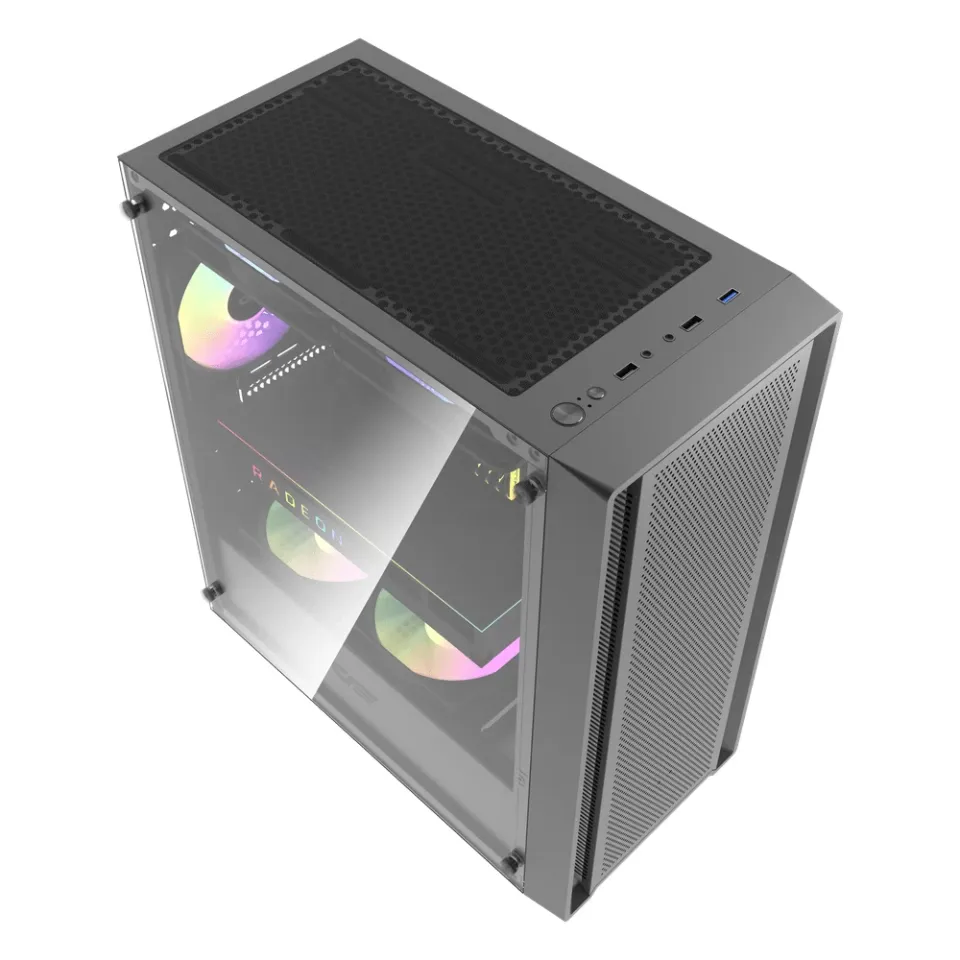 Darkflash Case ATX - DK353 Black - 4 fans included, photo 3