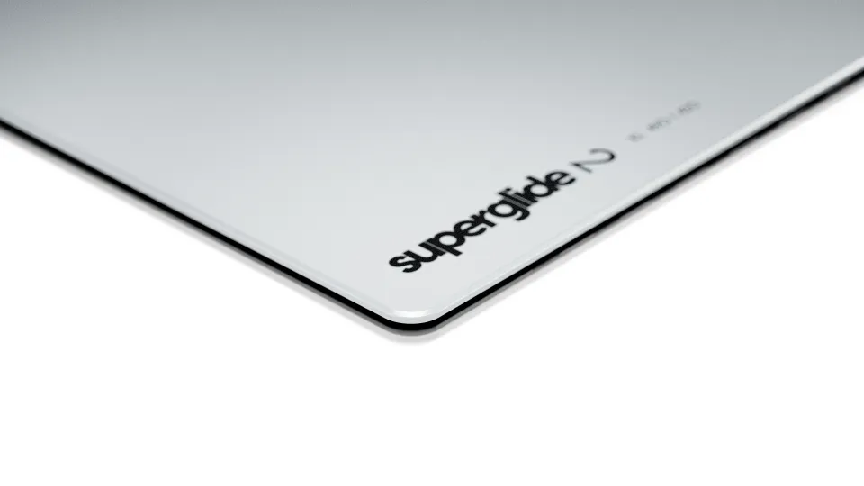 Superglide Gaming Glass Mousepad Superglide Pad v2 XL White - 490 x 420 mm, photo 6