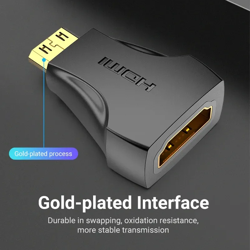 Vention Adapter Mini HDMI M / HDMI F - AISB0, photo 6