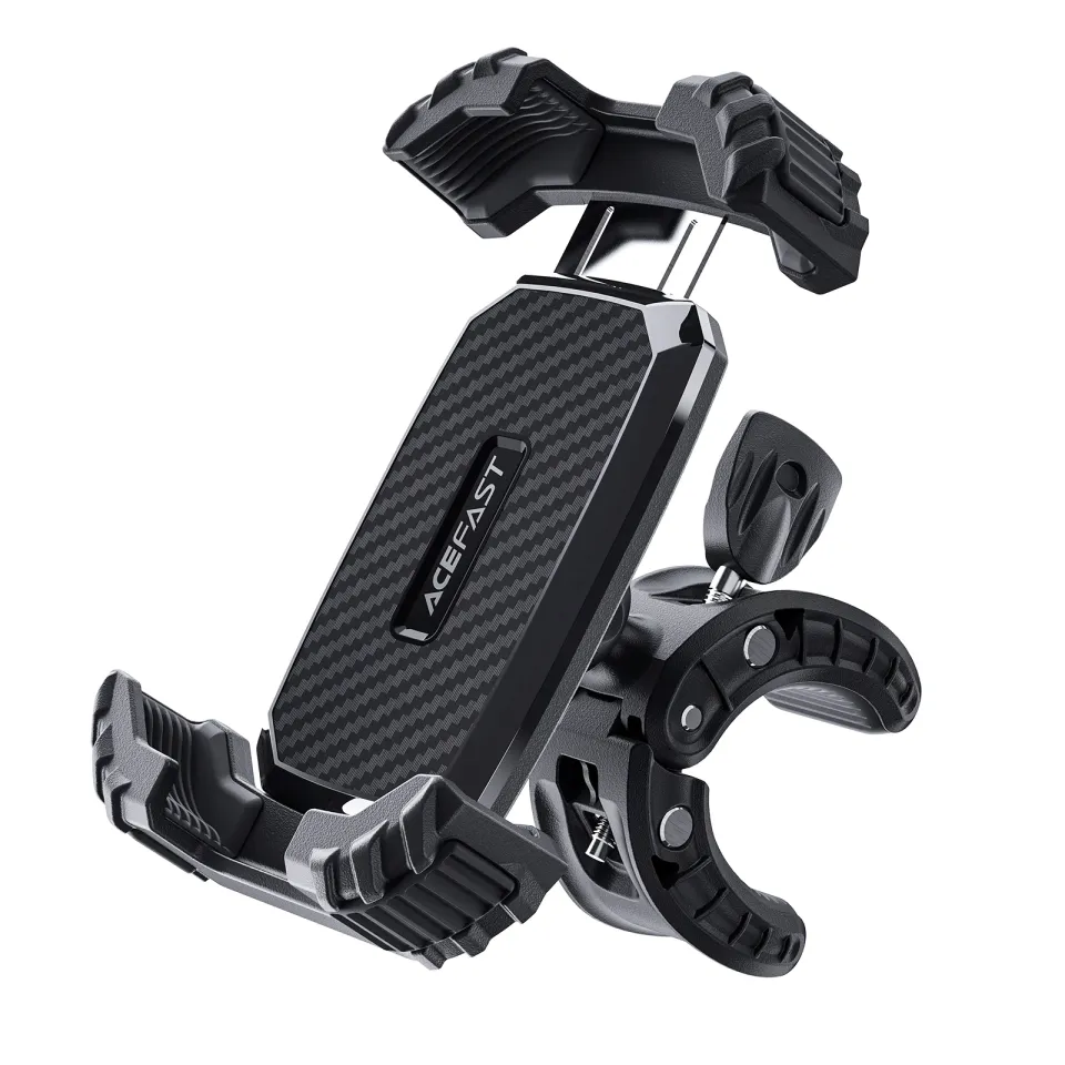 Acefast Bicycle phone holder - Anti-skid, Shock-Absorbing - D23 - Black, foto 2