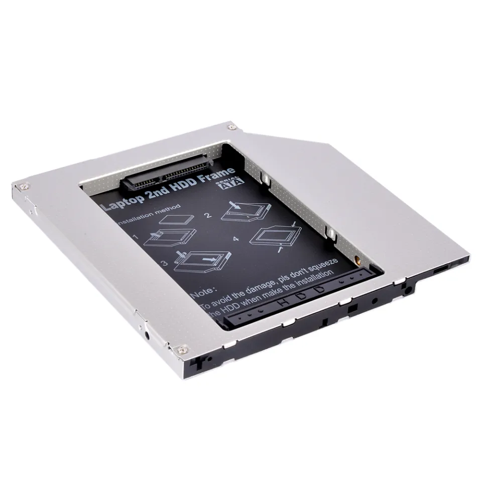 Makki Laptop Caddy 9.0mm SATA3 HD9001-SS, foto 5