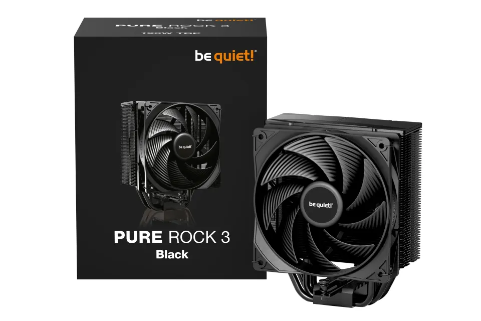be quiet! CPU Cooler - Pure Rock 3 Black, foto 5
