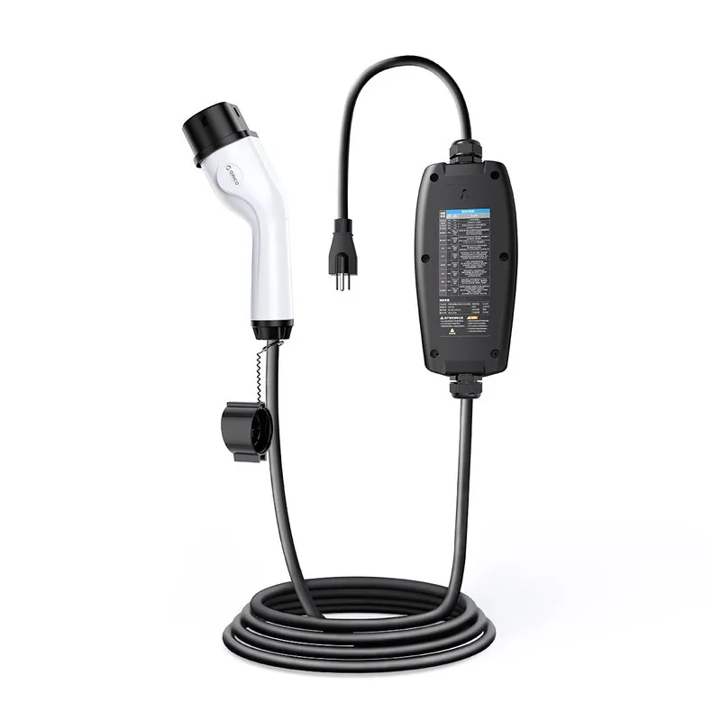 Orico EV-CHARGER 16A 1-phase Type-2 EU port, 5m cable - AUG416-EU-05-BK, foto 3