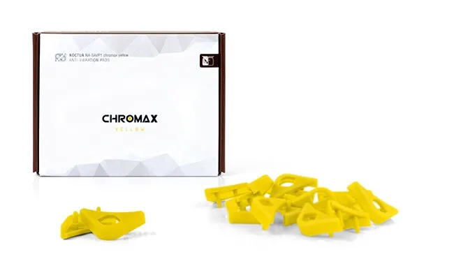 Noctua Fan Pads 16pcs NA-SAVP1 chromax.yellow, photo 2