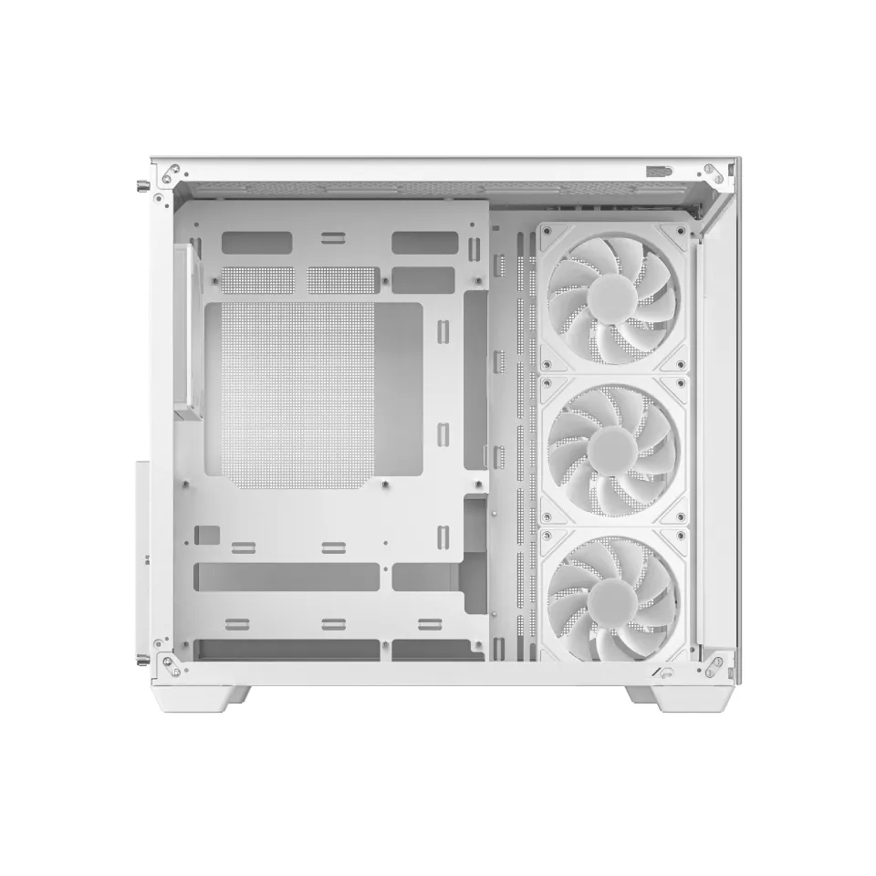 DeepCool Case ATX - CG530 4F White - 4 ARGB Fans, photo 6
