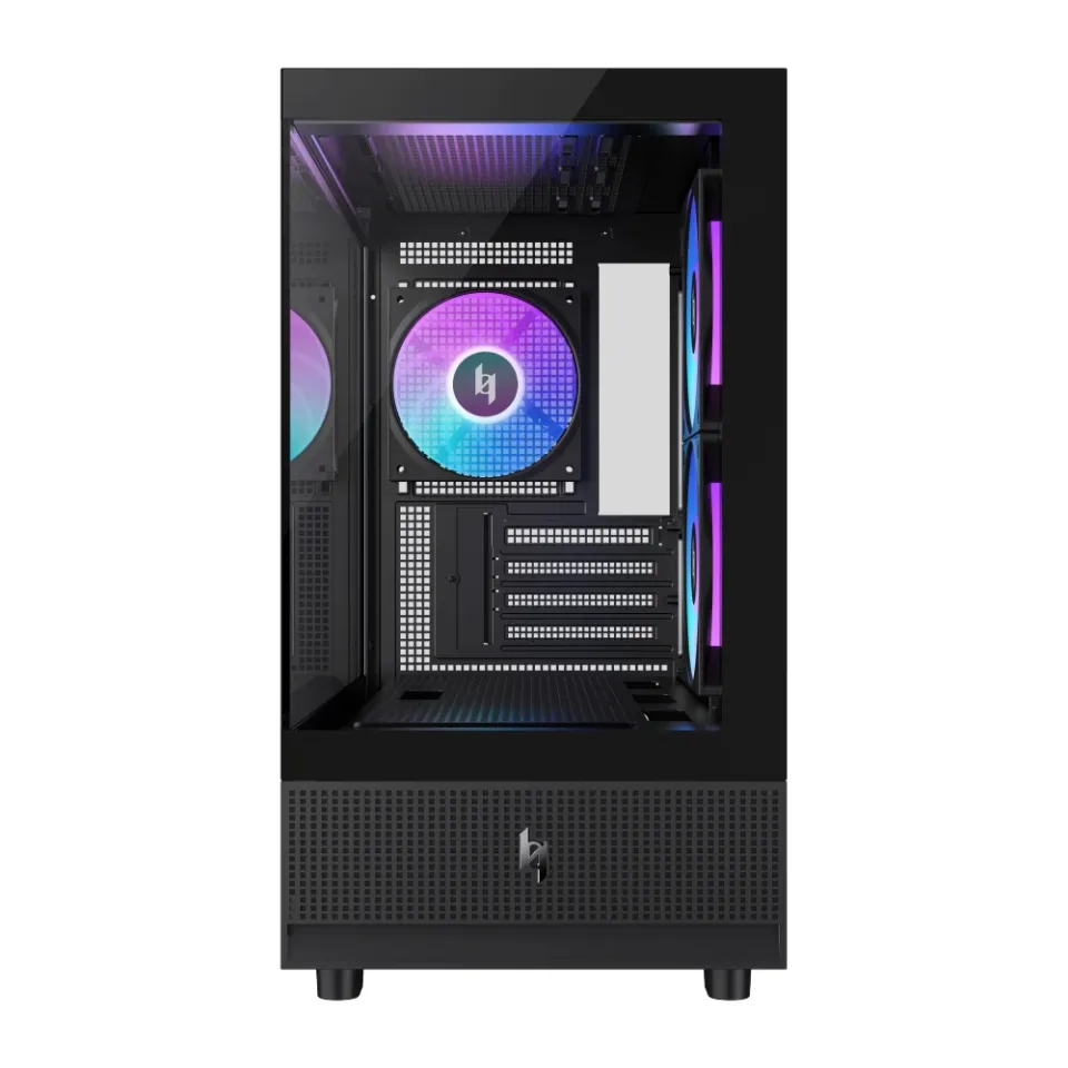 Gamemax Case mATX - NEX C31 BK, foto 4