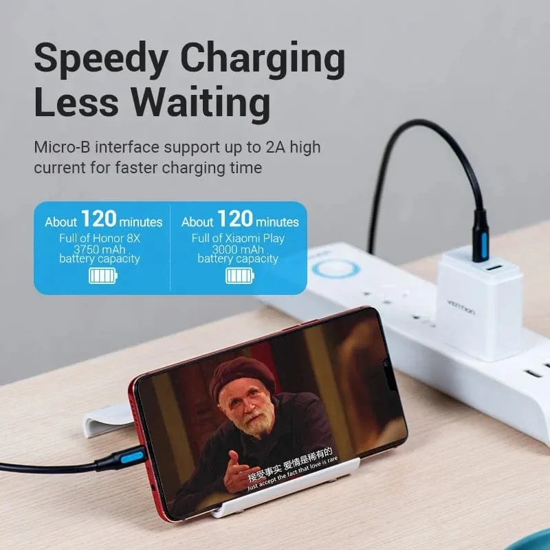 Vention USB 2.0 C M / Micro-B USB M 0.5m - COVBD, foto 5